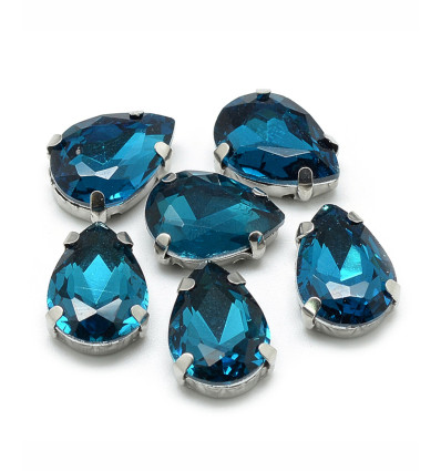 14mm - Strass à coudre - goutte