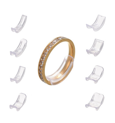 Ajusteur pour bague trop grande en silicone