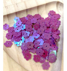 Sequins fleurs 6mm