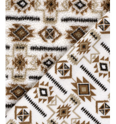 Tissu jacquard bio "Leaf" - Mind The Maker