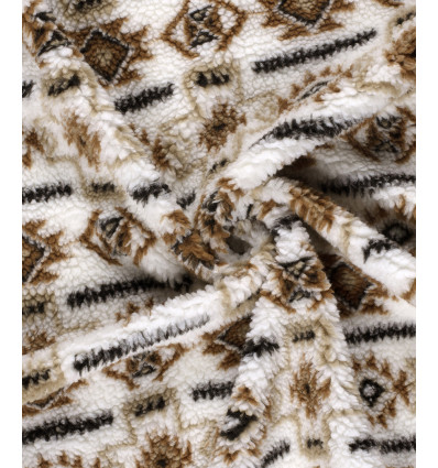 Tissu jacquard bio "Leaf" - Mind The Maker
