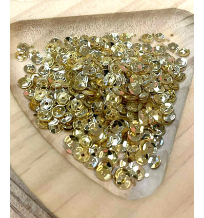 Sequins cuvette à broder 4mm