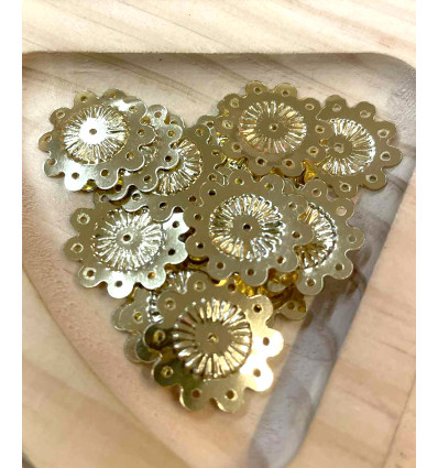 Sequins fleurs 20mm