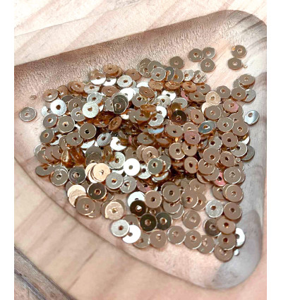 Sequins plat à broder 4mm