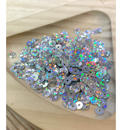 Sequins plat à broder 4mm