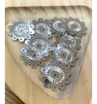 Sequins fleurs 20mm