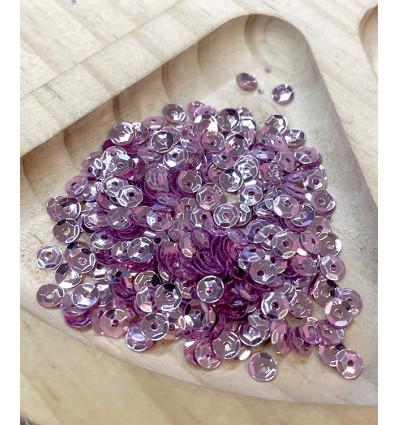Sequins cuvette à broder 4mm