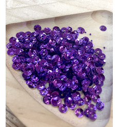 Sequins cuvette à broder 4mm