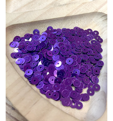 Sequins plat à broder 4mm