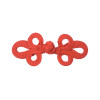 Brandebourg corde - rouge