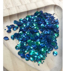 Sequins cuvette à broder 4mm