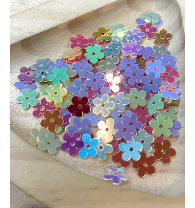 Sequins fleurs 6mm