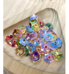 Sequins cuvette à broder 4mm