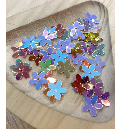 Sequins fleurs 7mm