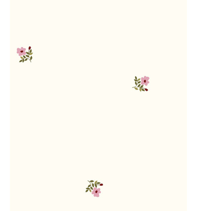 Tissu jacquard bio "Leaf" - Mind The Maker