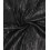 Tissu plissé lamé noir 