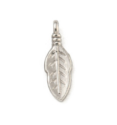 Pendentif oeil articulé + zircon vert