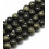 8mm - Chapelet pierre - obsidienne