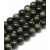 8mm - Chapelet pierre - obsidienne
