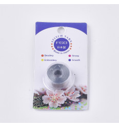 Fil de jade/nylon tressé - rose pâle