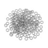 Anneaux brisé 4x0,7mm d'épaisseur plaqué or 10 microns