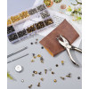 Pendentif petite goutte avec 11 zircons blancs