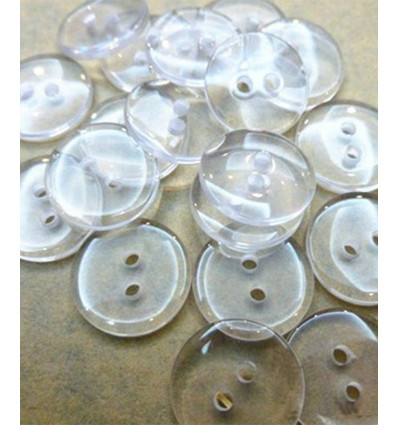 15mm - Bouton transparent