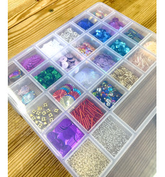 Sequins cuvette à broder 4mm
