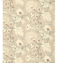 Tissu jacquard bio "Leaf" - Mind The Maker
