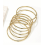 Bracelet jonc taille L - acier inoxydable