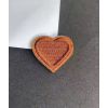 Ecusson "coeur brodé"