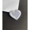 Ecusson "coeur brodé"