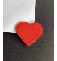 Ecusson "coeur brodé"