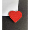 Ecusson "coeur brodé"