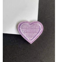Ecusson "coeur brodé"