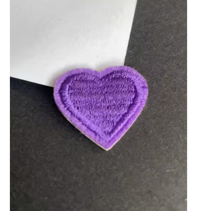 Ecusson brodé petit coeur