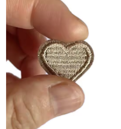 Ecusson brodé petit coeur