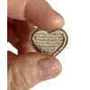 Ecusson "coeur brodé"