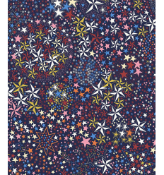 Tissu jacquard bio "Leaf" - Mind The Maker