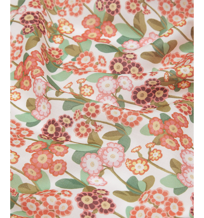 Tissu jacquard bio "Leaf" - Mind The Maker