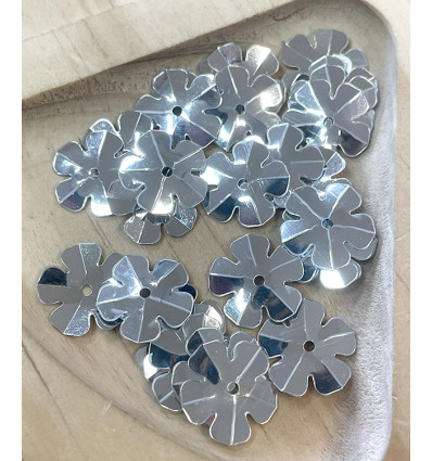 Sequins fleurs 14mm (1pc)