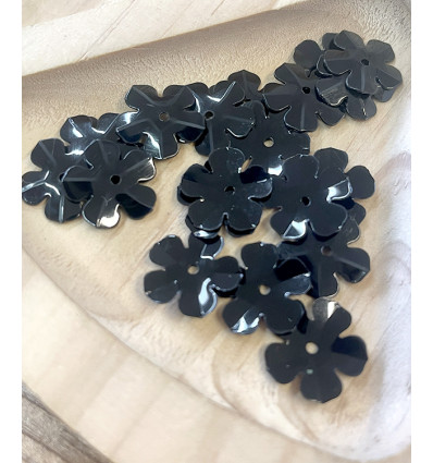 Sequins fleurs 14mm