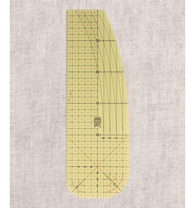 (10x30cm ) Règle de repassage