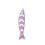 Pendentif pastille inoxydable poinçonnée