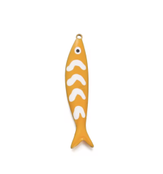 Pendentif pastille inoxydable poinçonnée