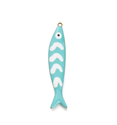 Pendentif pastille inoxydable poinçonnée