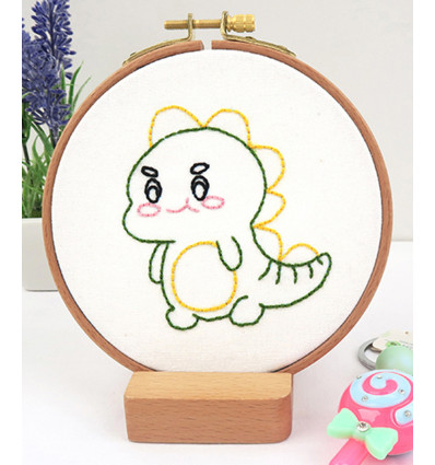 Kit broderie "Monstera"