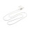 45cm - collier chaine serpent