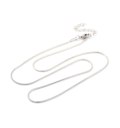 45cm - collier chaine serpent