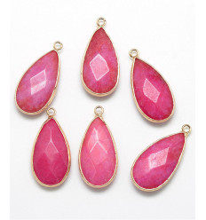 Pendentif pastille inoxydable poinçonnée